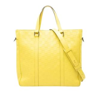 Louis Vuitton Pre-owned Tote Bags, female, Yellow, Size: ONE SIZE Pre-owned Tote Bag