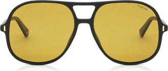 Polaroid PLD 6217/S Polarized 003/MU Mens Sunglasses Black Size 57