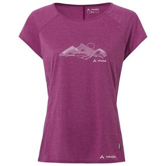 Vaude Tekoa T-Shirt II Funktionsshirt f&uuml;r Damen | lila