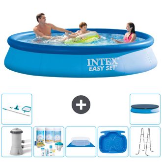 Intex Piscina Easy Set Redonda - 366x76 Cm - 8-piezas S21153