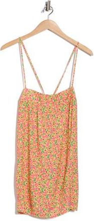 Maaji Guilia Floral Cover-Up Dress in Yellow at Nordstrom Rack, Size Medium