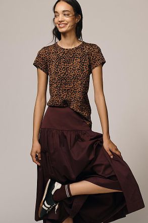 Rag & Bone Allover Leopard Print Tee