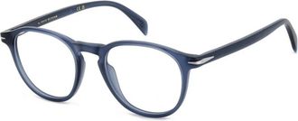 Eyewear by David Beckham 1018 Optisch montuur - Heren - Brillen - Blauw - 49 MM - Accessoires