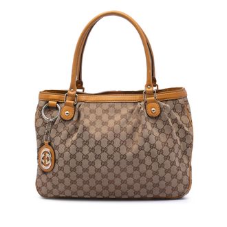 Gucci Tweedekans Gg Canvas Sukey Tote