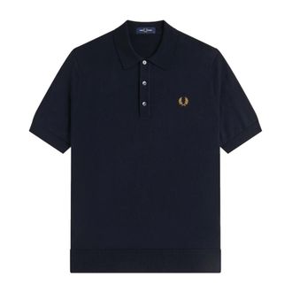 Fred Perry Hombre, Jerseys, Azul, Talla: M