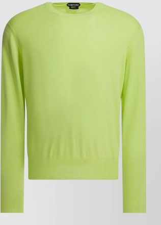 Tom Ford cotton knit crew neck sweater