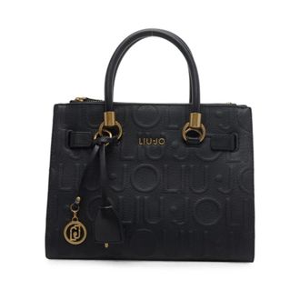 Liu Jo Tassen, Dames, Zwart, ONE Size, Leer, Af 6069 E1139 Handtas