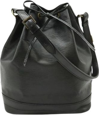 Louis Vuitton Pre-owned Epi Noe Shoulder Bag - Dames - Vintage Tas - Zwart - ONE Size - Leer - Vintage
