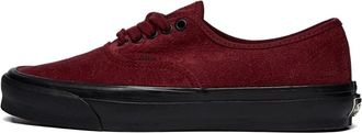Vans Sneakers OG Authentic LX Velvet Emboidery - Leopard Pomegranate - Rosso