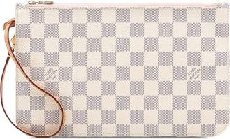 Louis Vuitton Pre-owned Clutches, female, White, Size: ONE SIZE Pre-owned Elegant Pouch