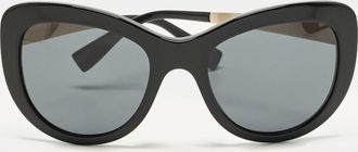 Versace Black Mod 4325 Medusa Cat Eye Sunglasses