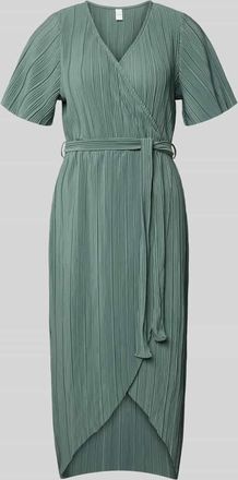 Vero Moda Cocktailkleid in Wickel-Optik Modell LINDA in Gruen, Gr&ouml;&szlig;e 34