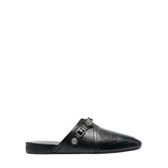 Balenciaga Cosy Mules - Dames - Slip ons - Zwart - 39 EU - Leer - Schoenen