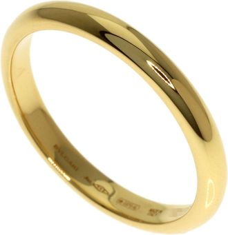 Bulgari Pink Gold (18K) Band Ring (Pre-Owned)