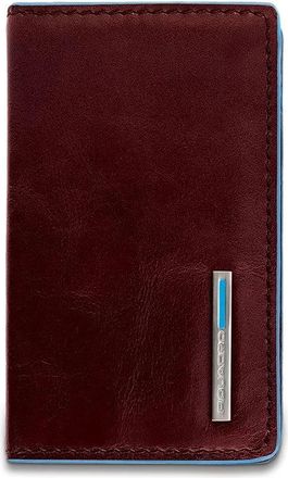 Piquadro Visitekaarthouder - Heren - Portefeuilles - Bruin - ONE Size - Leer - Accessoires