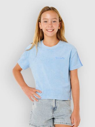 Rip Curl Sunshine Squad Terry- Girl Kids T-Shirt blu