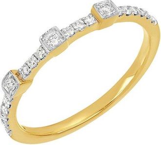 Carriere Jewelry 14K 0.18 Ct. Tw. Diamond Ring
