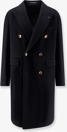 Tagliatore Cappotto sfoderato in lana vergine e cashmere - TAGLIATORE - gender_Man