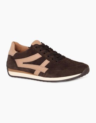 Gabor Womens Globe Womens Trainers - Brown - Size: 7.5