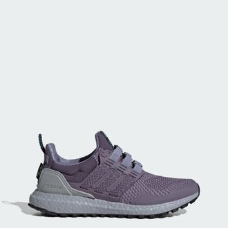 adidas Unisex Ultraboost 1.0 Shoes - Purple Textile - Size UK 3.5