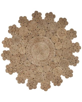 LR Home Lr Home Brynn Hand-Woven Floral Area Rug