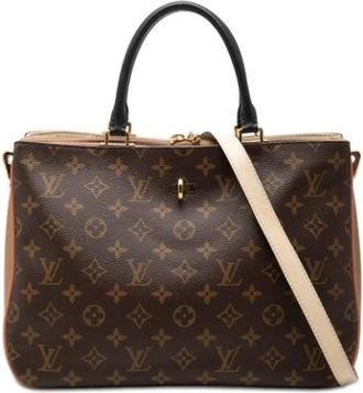 Louis Vuitton Pre-owned Millefeuille Satchel - Dames - Vintage Handtas - Bruin - ONE Size - Leer - Vintage