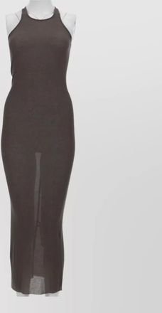 Rick Owens ribbed sleeveless maxi dress