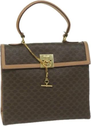 Celine Pre-owned Vintage Handtas - Dames - Vintage Handtas - Bruin - ONE Size - Vintage