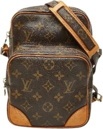Louis Vuitton Pre-owned Cross Body Bags, female, Brown, Size: ONE SIZE Pre-owned Vintage Cross Body Bag