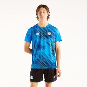 New Balance Atalanta BC Mens New Balance 26/27 Football Match Jersey in Blue Polyester, size Medium