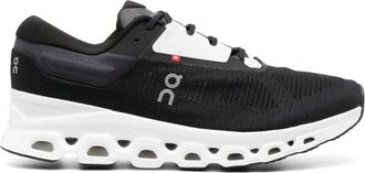 On Running Cloudstratus running sneakers - men - Rubber/Rubber/Recycled Polyester/Recycled Polyester - 8.5 - Black