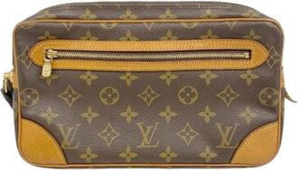 Louis Vuitton Pre-owned Clutches, male, Brown, Size: ONE SIZE Pre-owned Vintage Clutch Bag