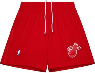 Mitchell & Ness Shorts Miami Heat Red 2012 - Rosso