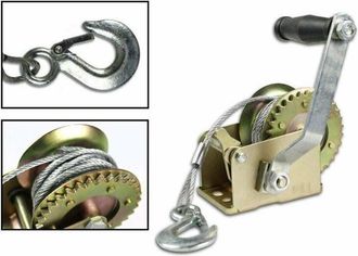 Trade Shop Trade Shop - Paranco Manuale 600 Lb Con Cavo In Acciaio 8 Metri Sollevatore Verricello