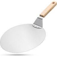 OEM Pala Grande Para Pizza De Acero Inoxidable Con Mango De Madera - Crezuo