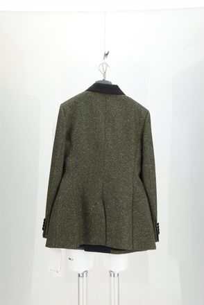 Dior Womens Blazer Green Polyester Blazers Jacket