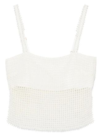 Cult Gaia Coralie top - Wit