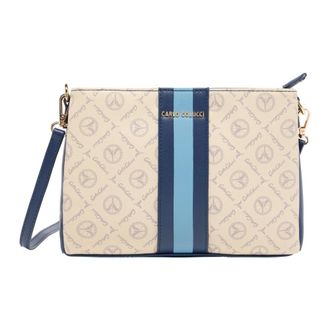 Carlo Colucci Dames, Tassen, Beige, Maat: ONE Size