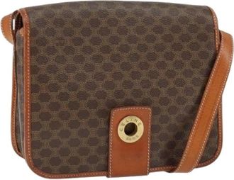 Celine Pre-owned Cross Body Bags, female, Brown, Size: ONE SIZE Pre-owned Vintage Plastic Cross Body Bag
