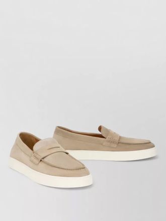 Doucal's suede slip-on sneakers