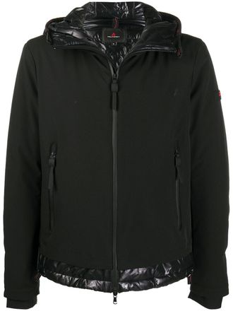 Peuterey Giacca con orlo a righe - Nero