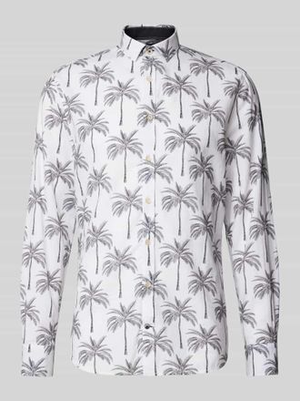 Colours & Sons Regular Fit Freizeithemd mit Kentkragen Modell PALMS in Weiss, Gr&ouml;&szlig;e XL