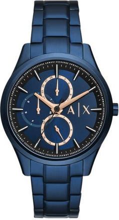 A|X Armani Exchange Dante Multifunction Bracelet Watch, 42mm in Blue at Nordstrom Rack