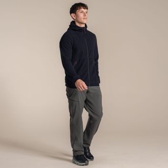 Craghoppers Heren Compresslite Capuchon Fleece Jacket (Zwart)