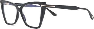 Tom Ford Ft 5844B 005 Optical Frame - Dames - Brillen - Zwart - 55 MM - Accessoires