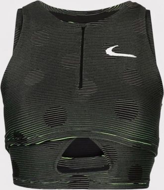 Off-white Womens Nike x Black Performance Top Khaki - Size X-Small