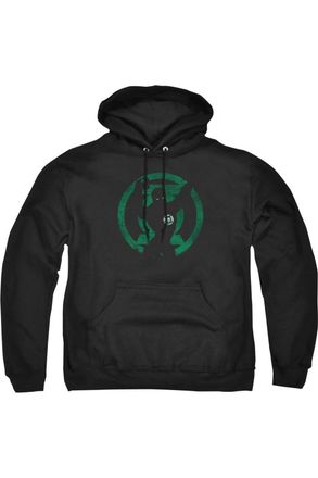 Gildan DC Comics Gl Symbol Knockout Adult Pull Over Hoodie / Hooded Sweatshirt