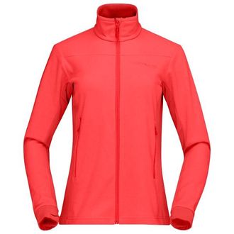 Norr&oslash;na Falketind Warm2 Jacket Fleecejacke f&uuml;r Damen | rot