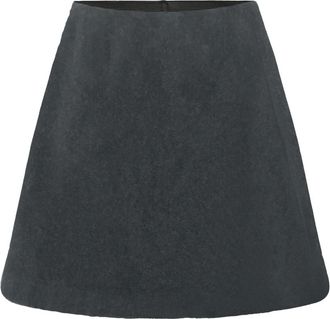 Ichi Ichi, Rokken, Dames, Grijs, 2Xl, Wol, Ihwooly SK5 Rok