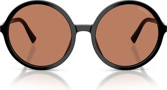 Miu Miu Sunglasses Mub02 S 16 K90 Q Black/Brown Women